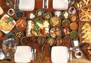 الافطار الصباحي في مطعم ارجان ستيك هاوس Ercansteakhouse
